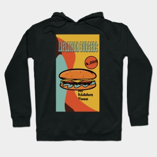 Vintage Retro Burger Hoodie